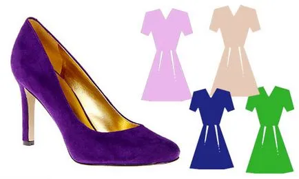 Празнична облекло какъв цвят обувки да изберат една група от мода и стил