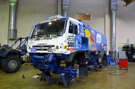 Adevărul și mituri ale „Dakar“, echipa de protecție personală „Kamaz Master“