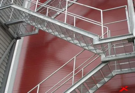 Пожарникари метални стълби видове строителни и експлоатационни характеристики
