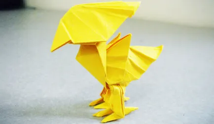 origami păsări