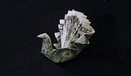 origami păsări