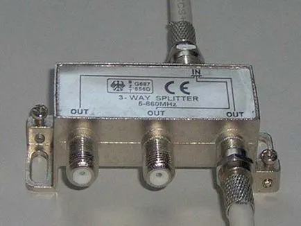Полагане на антенния кабел