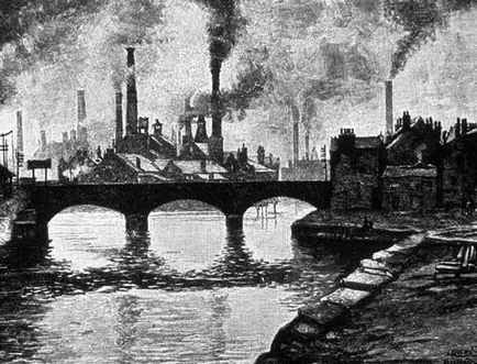 индустриална революция, естеството и последиците от