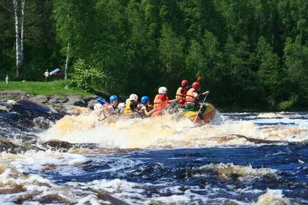 Rafting Karjala - a kaland a nyaralás utazás magukat