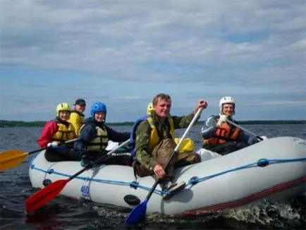 Rafting în Karelia - aventura de vacanță ei înșiși de călătorie