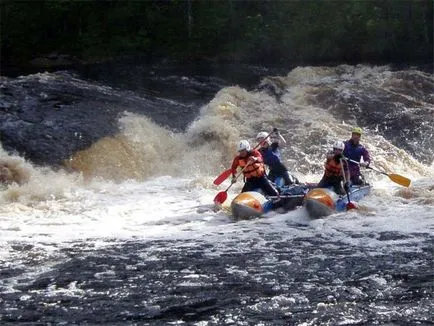 Rafting Karjala - a kaland a nyaralás utazás magukat