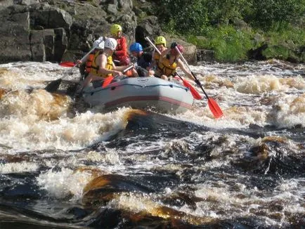 Rafting Karjala - a kaland a nyaralás utazás magukat