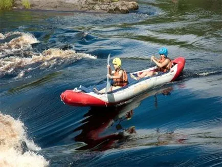 Rafting în Karelia - aventura de vacanță ei înșiși de călătorie