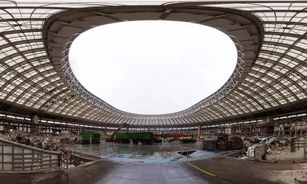 Reconstrucția „Luzhniki“ - știri în imagini