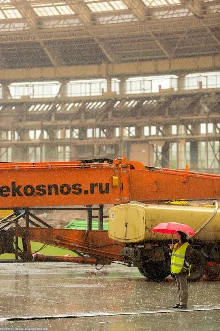 Reconstrucția „Luzhniki“ - știri în imagini