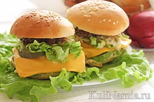 Hamburger recept otthon