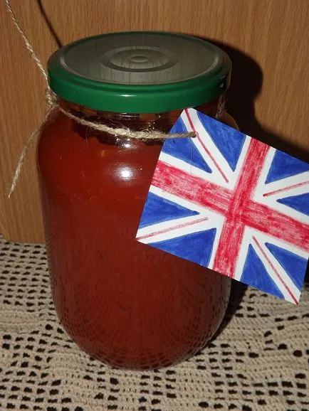 Rețetă pentru ketchup de casă din tomate opțiune de miere de la gospodinele în engleză