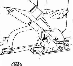 Handbrake - înlocuirea cablurilor, ajustarea - Renault SIMBOL - simbol renault (simbol)