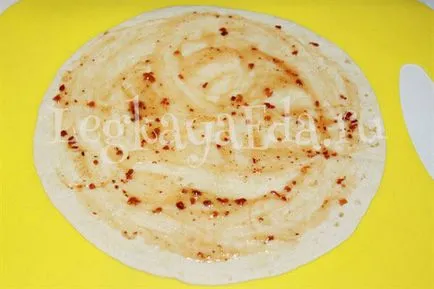 Tortilla töltött otthon recept fotó (14 fotó lépésről lépésre)