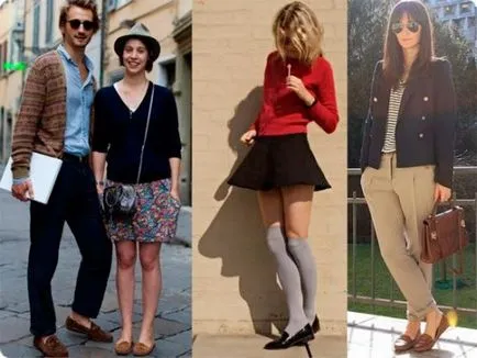 От какво да се носят различни стилове на Лофер, блог за жени