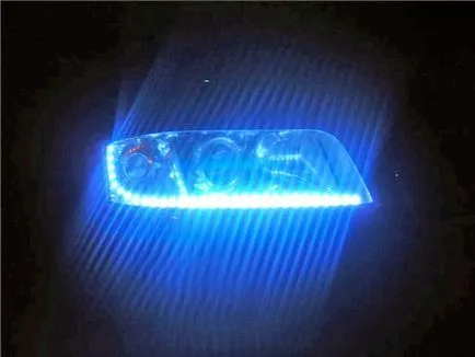 Направи фарове осветление - LED осветление лампи верига в Nexia
