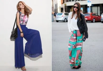 Wide pantaloni femei - moda Palazzo pentru toate ocaziile