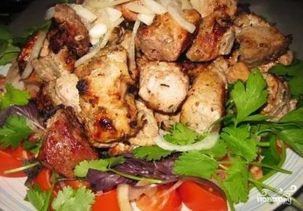 Kebab în carne de porc armeană - un pas cu pas reteta cu fotografii de pe