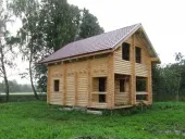 Construcție de case din Serpuhov, Cehov, Țăruș, Zaoksk