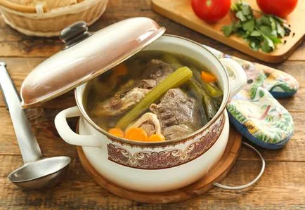 Супа от месо бульон - най-добрите рецепти - как да се готви вкусни супи