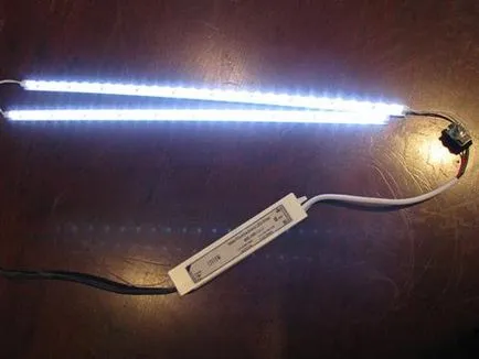 LED лента 220 в диаграма връзка, видео