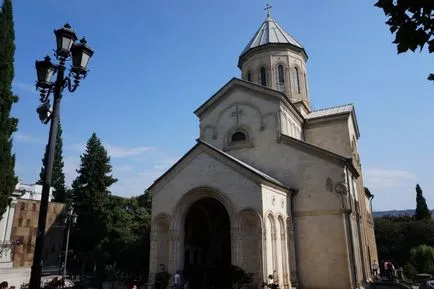 Tbiliszi sikló a Mount Mtatsminda Pantheon és a nagy számok Grúzia az utolsó cikket