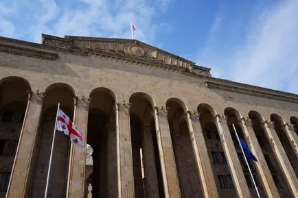 Tbiliszi sikló a Mount Mtatsminda Pantheon és a nagy számok Grúzia az utolsó cikket