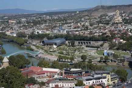 Tbiliszi sikló a Mount Mtatsminda Pantheon és a nagy számok Grúzia az utolsó cikket