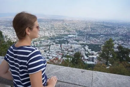 Tbiliszi sikló a Mount Mtatsminda Pantheon és a nagy számok Grúzia az utolsó cikket