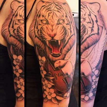 Tattoo Tiger Tattoo érték, 37 fotó, vázlatok