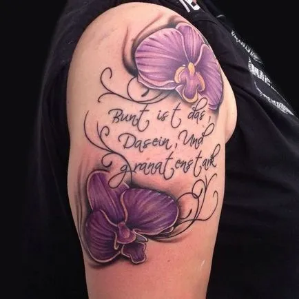 Orchid Tattoo стойност татуировки, 36 снимки, скици