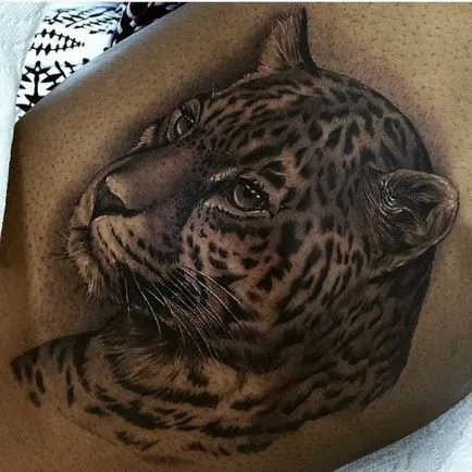 Leopard valoare tatuaj tatuaj, 37 fotografii, schițe