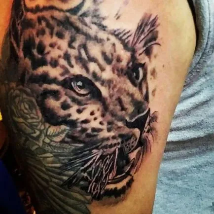 Leopard valoare tatuaj tatuaj, 37 fotografii, schițe