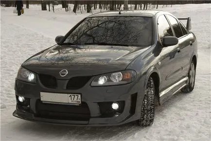 Тунинг Nissan Almera, снимка тунинг Nissan Almera N16