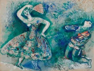 Creative repülés Marc Chagall - olvasni és szeretet