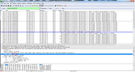 Ferestre dimensiunea IP MTU și ICMP de pachete de ping