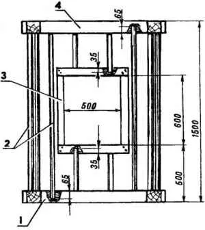 Pepiniera pentru vaci, Model constructii