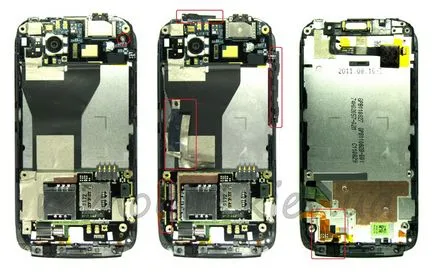Замяна сензорен екран за сензация XE на телефона HTC