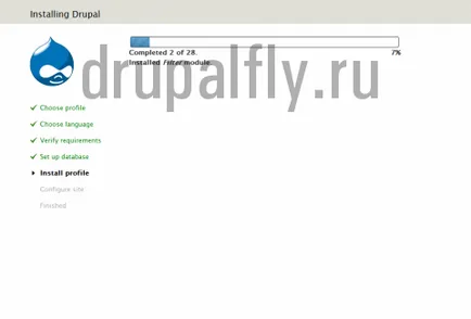 Инсталиране на Drupal 7 denwer