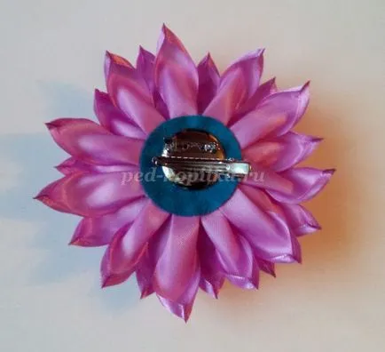 Decorare ac de păr Chrysanthemum art kanzashi