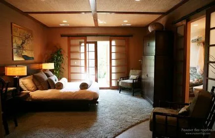 20 cele mai bune camere în stil japonez, ideile de design interior de est