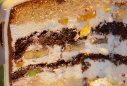 Banán torta - a recept lépésről lépésre képekkel otthon