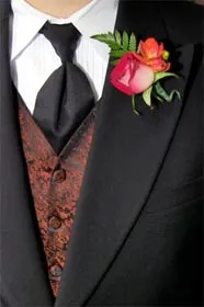 Boutonniere - tisztán férfias dekoráció az esküvőn - csokor, menyasszony, boutonniere, esküvő, hagyomány