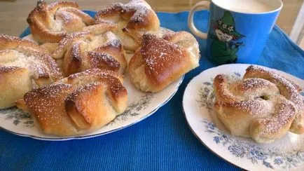 BUN sajttal élesztőből tésztareceptben