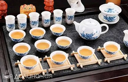 Tea szertartások a különböző országokban (Kína, Japán, Magyarország), a blog Iriny Zaytsevoy