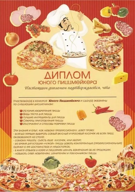 Készíts egy pizza