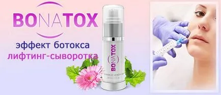 A hatás a Botox kozmetikai maszk hatását Botox