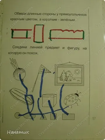 dorisovalki geometrică pentru dezvoltarea imaginației, artiști țară