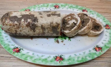 Galantine de pui - cum să gătească Galantine, un pas cu pas reteta fotografii