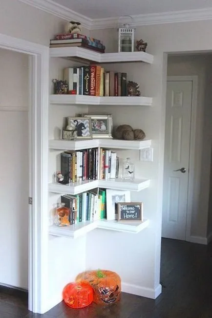 Unde pot găsi un loc de cărți într-un apartament mic 17 idei interesante privind organizarea spațiului